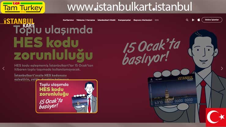 افزودن و تطبیق کد HES به 2021 İstanbulkart