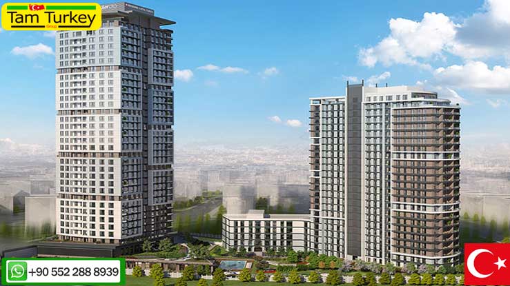 واحد اجاره در کارتال رفرانس تاورز | Referans Kartal Towers