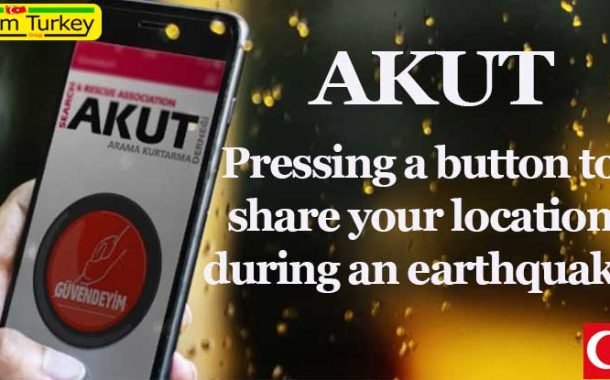 AKUT share the location during the earthquake